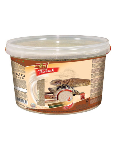 VITAPOL smėlis terariumams kibirėlis 3L/5,4kg