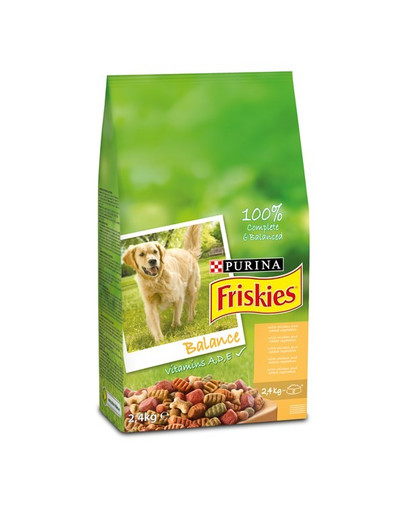 FRISKIES Balance z kurczakiem i dodatkiem warzyw 10 kg