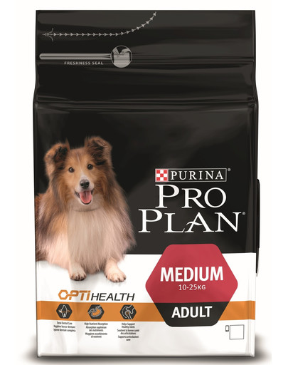 PURINA pro PLAN MEDIUM ADULT 3kg