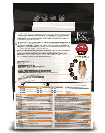 PURINA pro PLAN MEDIUM ADULT 3kg