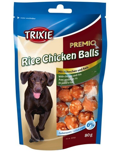 Trixie Balls maiuspala kana ja riisiga Premio 80 g