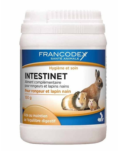 Francodex Intestinet näriliste seedimise parandamiseks 150 g