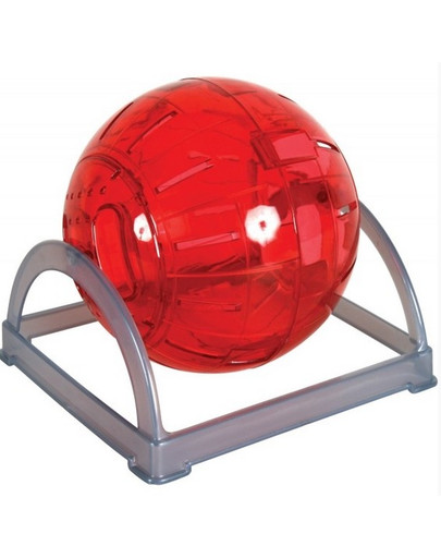 Zolux bėgimo rutulys 2in1 18 cm raudonas