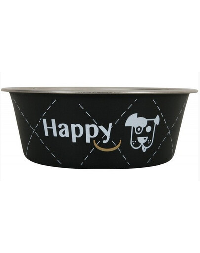 Zolux dubenėlis Inox Happy 1,5 l juodas