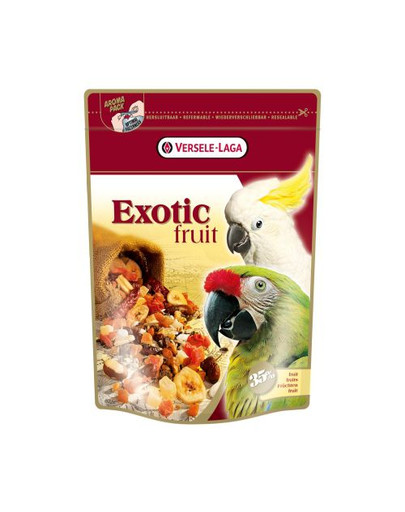 Versele-Laga Exotic Fruit 15 kg toit puuviljadega suurtele papagoidele
