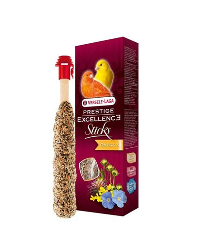 Versele-Laga Prestige Excellence Sticks Nature Seeds 3, 60 g burbuolės kanarėlėms