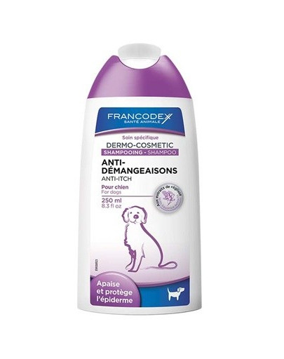 Francodex Anti-Itch sügelemisvastane ja rahustav šampoon koertele 1 l