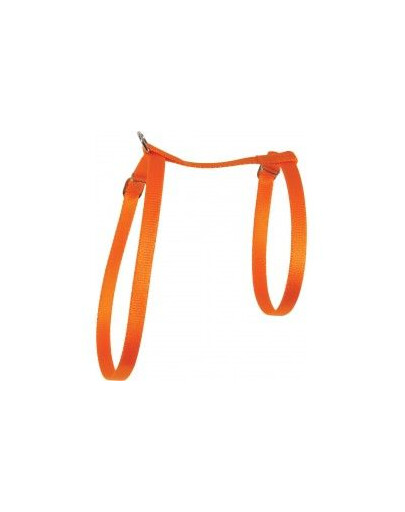 Zolux petnešos katėms nailoninės 10 mm oranžinės