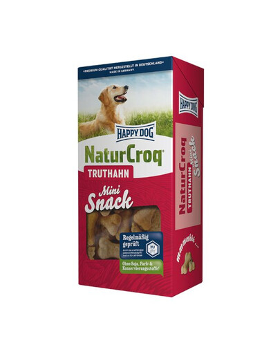 Happy Dog NaturCroq Mini Snack su kalakutiena 350 g