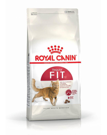 ROYAL CANIN REGULAR FIT 32 4 kg kuivtoit täiskasvanud kassidele, mis toetab ideaalset seisundit
