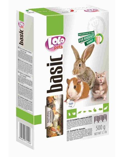 Lolo Pets maisto kokteilis graužikams 1.4 kg