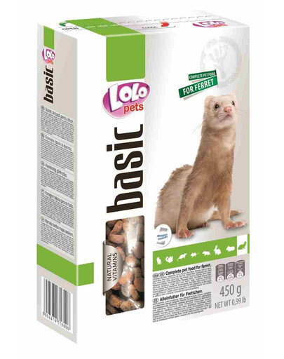 Lolo Pets maistas šinšiloms 0,45 kg
