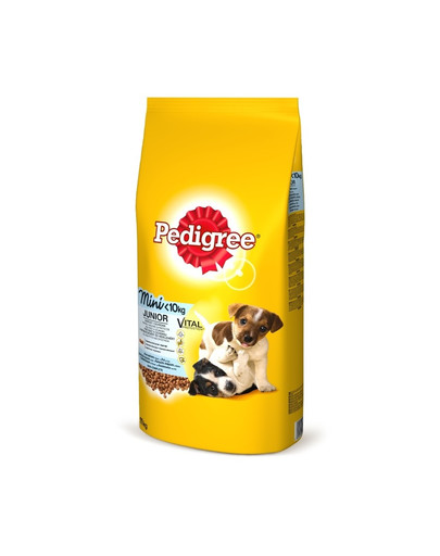 Pegidree Junior sausas maistas mažų veislių šuniukams su vištiena 11 kg