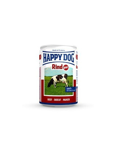 Happy Dog Rind Pur konserv koertele veiselihaga 200 g