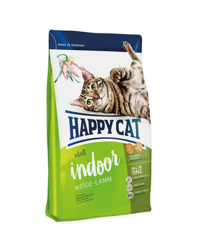 Happy Cat Fit & Well Indoor Adult lambalihaga 300 g