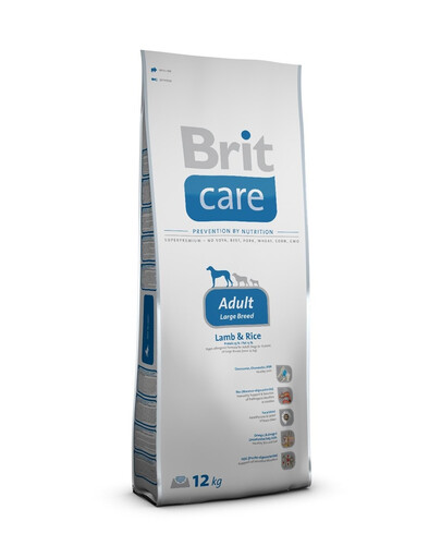 BRIT Care Dog Adult Large Breed Lamb & Rice 12kg