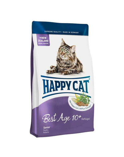 Happy Cat Fit & Well Best Age 10+ su paukštiena 4 kg