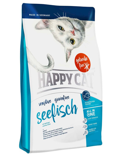 Happy Cat Sensitive Grainfree merekalaga 4 kg