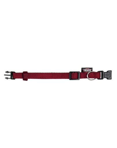 Trixie antkaklis Premium, XXS–XS 15–25 cm / 10 mm bordo