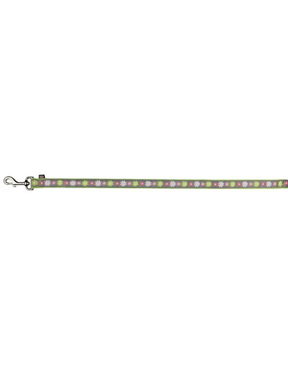 Trixie pavadėlis Modern Art Blooms, XS-S 1.2 m / 15 mm, žalias