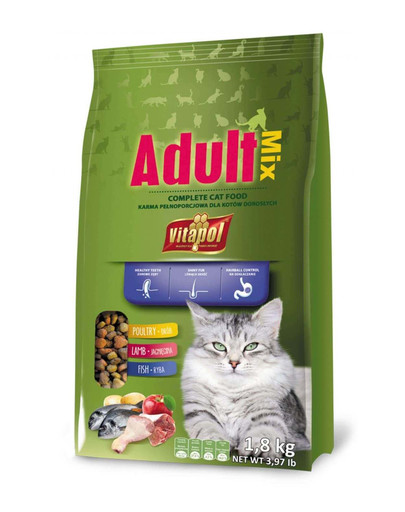Vitapol Adult kuivtoit täiskasvanud kassidele 1,8 kg