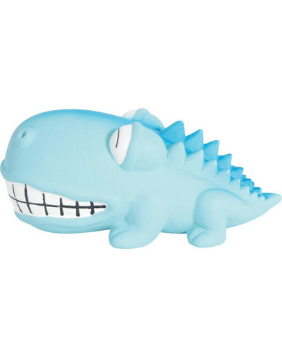 Zolux lateksinis žaislas dinozauras 18 cm mėlynas