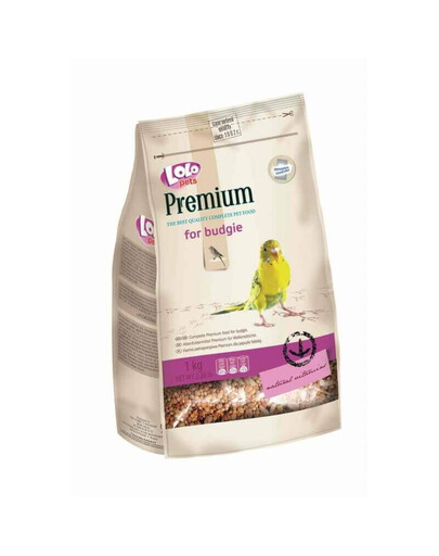 Lolo Pets Premium lasalas banguotosioms papūgėlėms 1 kg