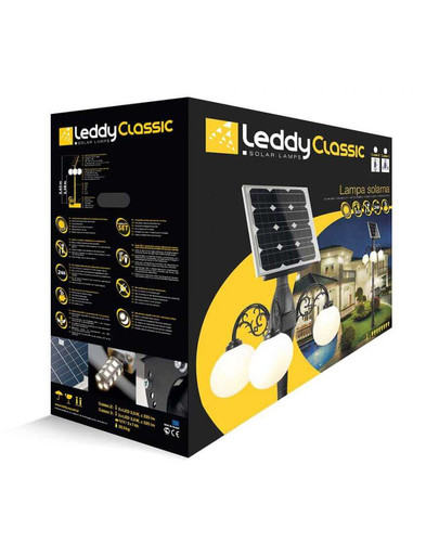AQUAEL Solární Lucerna Leddy Classic-3 lampy