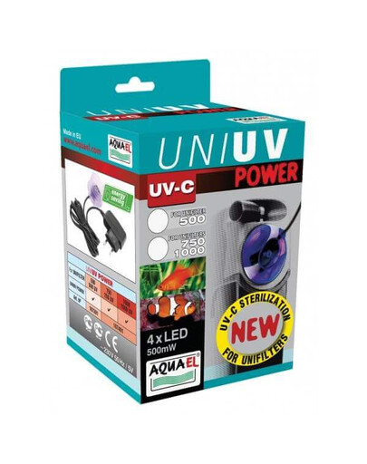 Aquael Uniuv Power UV-C filtrid Unifilter 750/1000