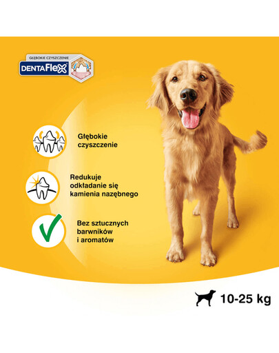Pedigree Dentaflex vidutinių veislių šunims X 9