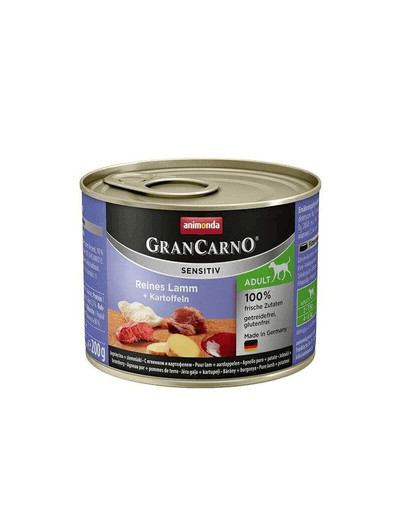ANIMONDA Grancarno Sensitive Jehněčí a brambory 200 g