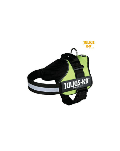 Trixie petnešos Julius-K9, žalios, mini-mini / S 40–53 cm