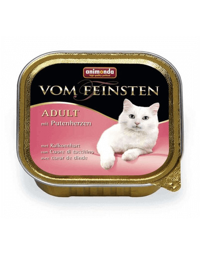 Animonda Vom Feinsten Adult su kalakutų širdimis 100 g