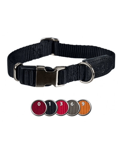 Trixie antkaklis Premium L–XL 45–70 cm / 25 mm juodas