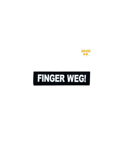 Trixie kleebis Julius-K9, XS, Finger Weg!