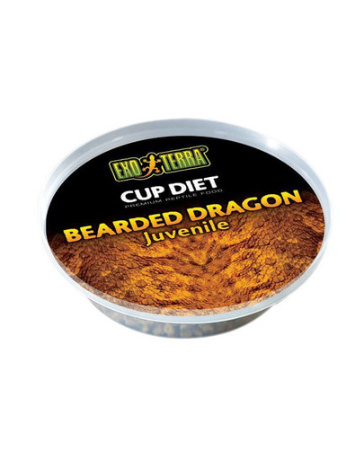 Exo Terra Bearded Dragon Adult toit täiskasvanud habeagaamile 6X60 g