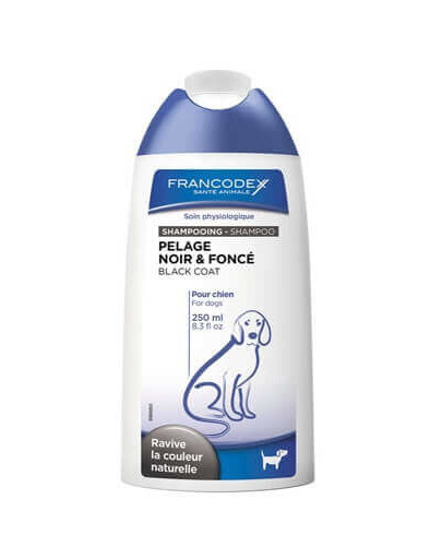 Francodex Black Coat šampoon tumeda karvaga koertele 250 ml