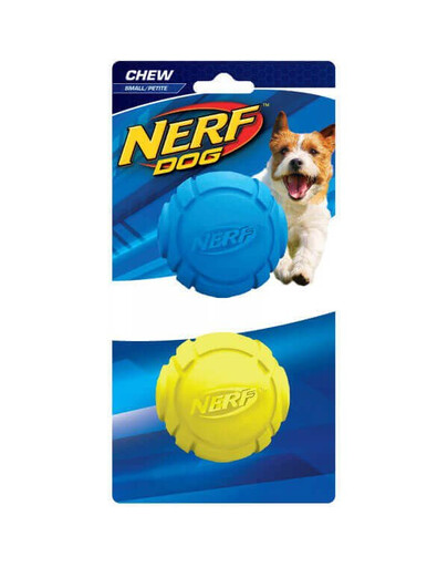 Nerf guminiai kamuoliukai su grioveliais S mėlynas/žalias 2 vnt.