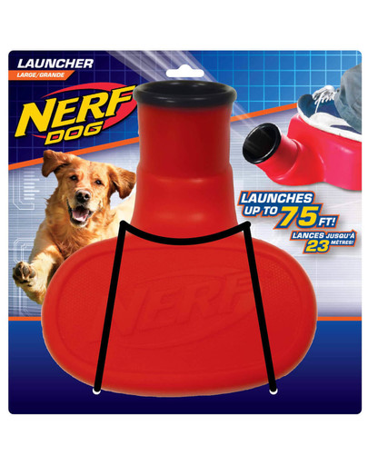 NERF kamuoliukų paleidėjas raudonas