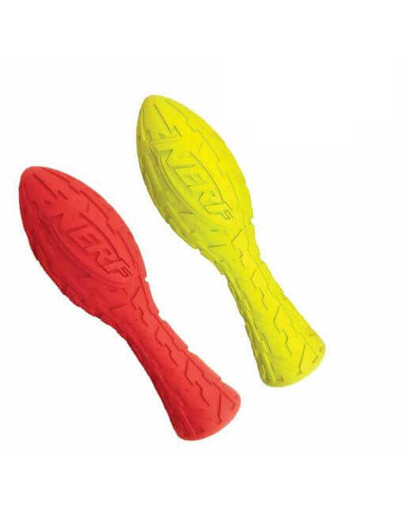 Nerf cypiantis žaislas mėtymui su raštu M žalias/raudonas 2 vnt.