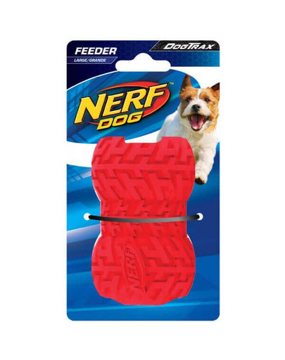 Nerf guminis ritinys su raštu L mėlynas/raudonas