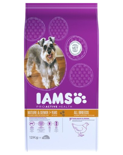 Iams Proactive Health Mature & Senior All Breeds Chicken 1 kg