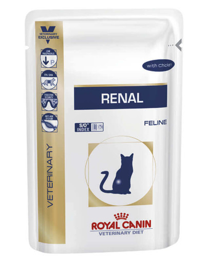 ROYAL CANIN Renal Feline Kuřecí 48 x 85 g