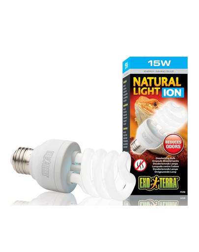 Exo Terra Natural Light Ion 15W lemputė šalinanti kvapus