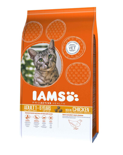 Iams Cat Adult All Breeds Chicken 15 kg