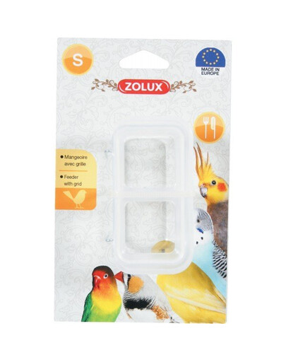 ZOLUX plastikinė lesykla su tinkleliu L