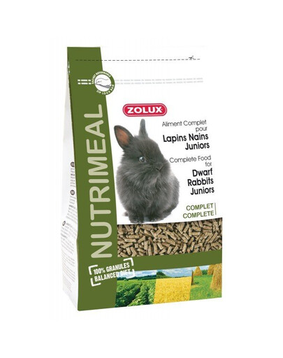 ZOLUX Nutri'Meal Rabbit Junior maistas granulėmis 800 g