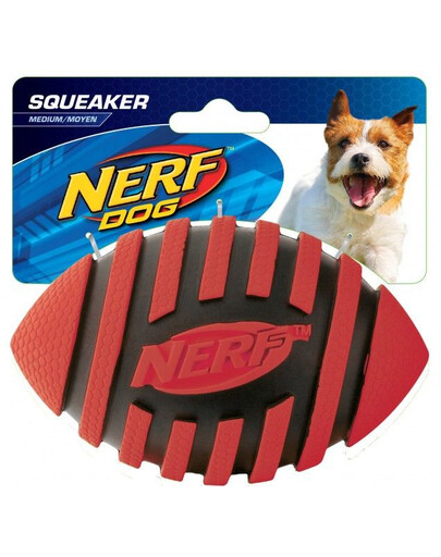 NERF regbio kamuolys su juostelėmis žaislas šunims M