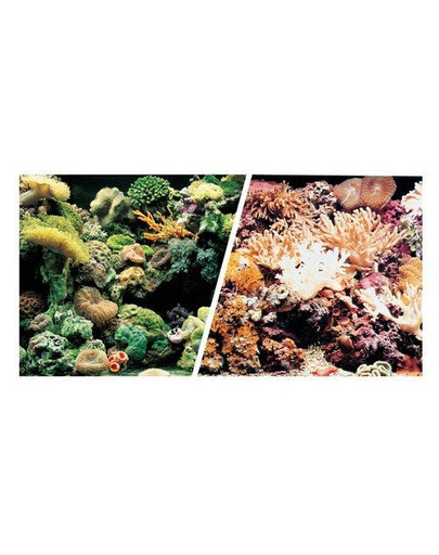 HAGEN Aquarium kahepoolne akvaariumi taust riff või korall 45 cm x 7,5 m