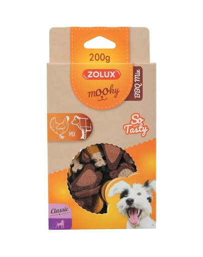 ZOLUX skanėstasMOOKY Classic BBQ MIX 200 g